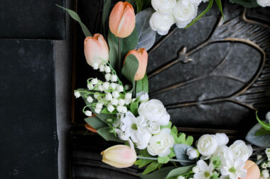 チューリップ&スズラン**フラワーリース30