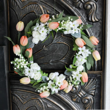 チューリップ&スズラン**フラワーリース30